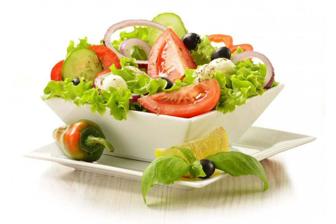 En el día de las verduras de la dieta química, puedes preparar una deliciosa ensalada. 