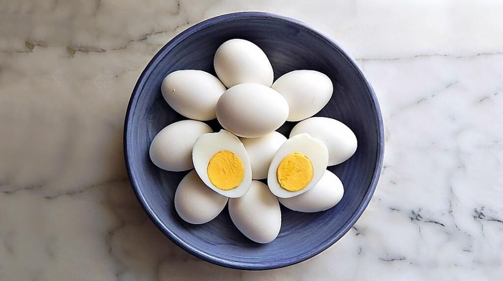 Los huevos de gallina son un producto necesario en la dieta química. 
