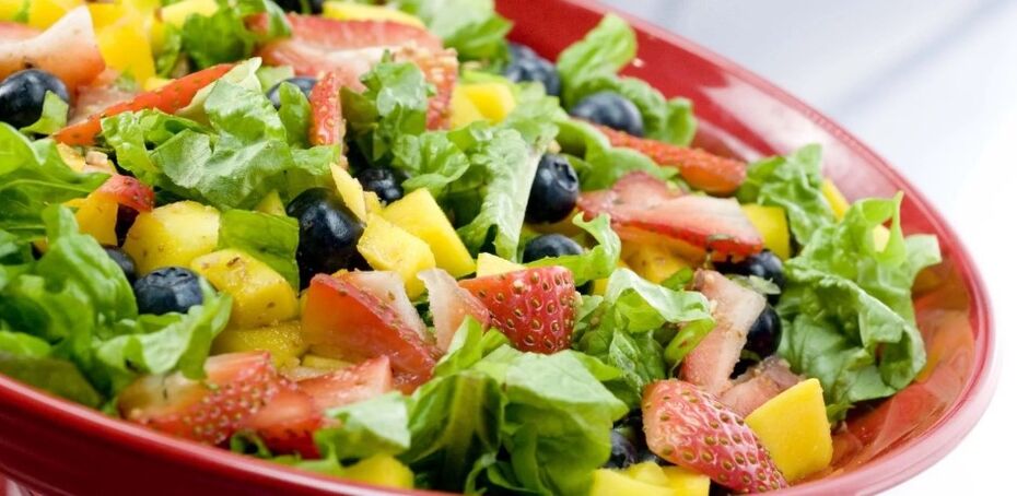Una ensalada ligera