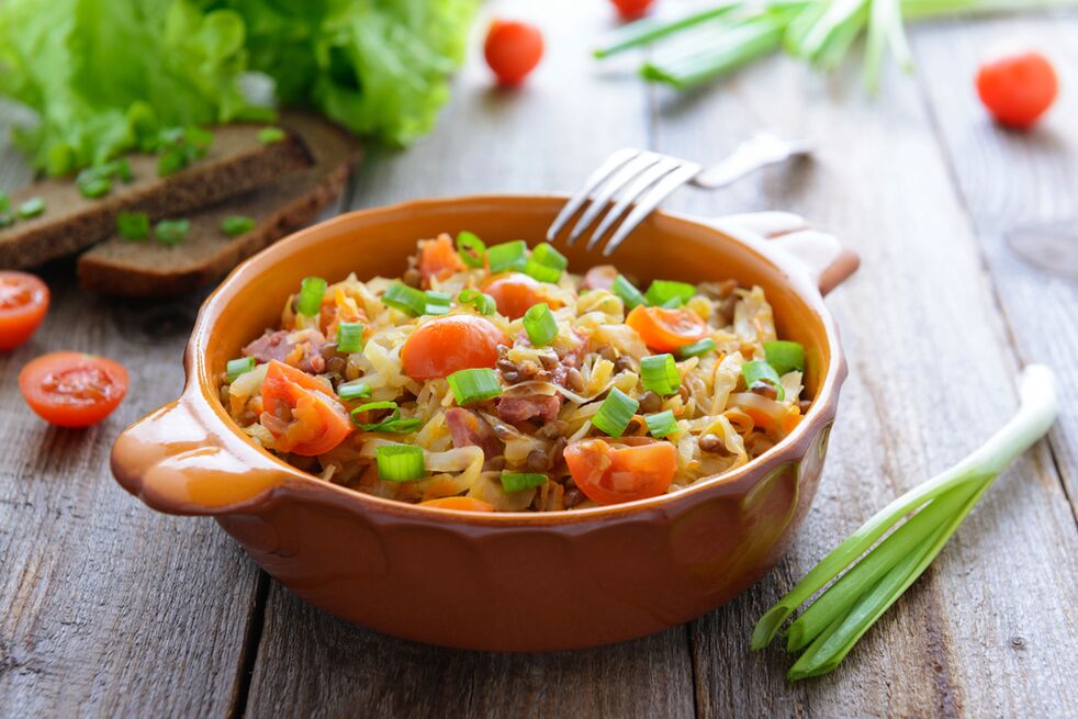 Vegetales hervidos