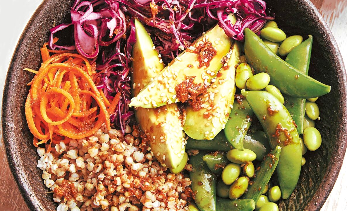 Producto permitido para una dieta de trigo sarraceno