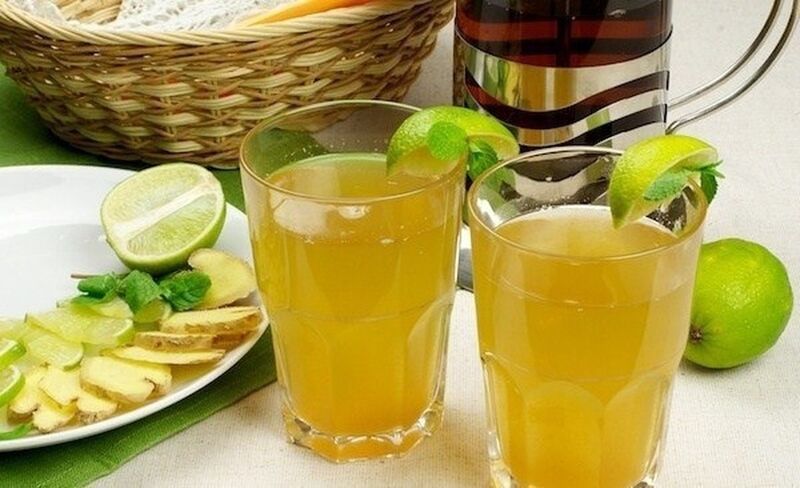 adelgazante té verde limón